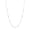 White CZ & Beads, variant on Bezel-Set Created Ruby 16+2" Beaded Station Necklace - Sterling Silver Jewelry for Women or Teens