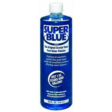 Robarb Super Blue Swimming Pool Clarifier, 32 oz