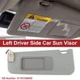 thumbnail image 2 of Unique Bargains Left Driver Side Car Sun Visor Gray for BMW F10 F18 2011-2016 with Mirror No.51167248855, 2 of 6