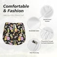 thumbnail image 6 of Lsque Cartoon Astronaut In Spacesuit Printed Women's Running Shorts with Liner Pockets,Elastic Quick Dry Workout Athletic Gym Yoga Shorts,Womens High Waist Shorts-X-Large, 6 of 9