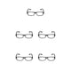 thumbnail image 3 of Soidarity Gafas de lectura portátiles de resina para hombres y mujeres, lentes para lectores de presbicia, gafas para personas mayores, gafas de aumento Type2 NO2 Soidarity CBP028186, 3 of 4