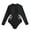 Black, variant on Girls Long Sleeve Rash Guard Swimsuit, Zip Front Cutout Flower One Piece Bathing Suit, UPF 50+ Surfing Swimwear for Beach, Pool & Water Sports(Hot Pink/170)