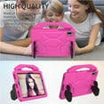 thumbnail image 3 of Rugged Kids Friendly Tablet Case for Samsung Galaxy Tab S9/S8/S7 Case, EVA Foam Cute Pattern with Kickstand Shockproof Heavy Duty Protection Case for SM-T870/SM-T875/SM-X700/SM-X706/X710 - Rose, 3 of 6