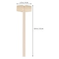 thumbnail image 6 of Viveous Wooden Breakable Mallet: 15Pcs Small Wooden Mallets Kids Pounding Toys Hammers for Breakable Heart Chocolate Lobster, 6 of 10