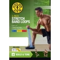 Gold's Gym 3Pack Stretch Resistance Loop Band