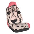 thumbnail image 1 of Balery Pink Cheetah Art Funda de Asiento para Auto con Diseño - Cubierta Frontal Suave y Transpirable con Protector Antideslizante- 1 Unidad, 1 of 5