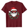thumbnail image 2 of Tops para hombre, blusas y camisas de manga corta con cuello redondo para hombre, camiseta informal con cuello redondo y estampado para hombre, blusa de manga corta, blusa de poliéster para hombre, 2 of 4