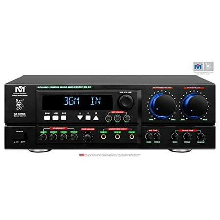 New Better Music Builder DX-211 G2 500W Professional KARAOKE Mixing Amplifier AMP