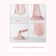 thumbnail image 4 of FLhrweasw Toalla Pelo Doble Capa Con Botón Envoltura Súper Absorbente para Mujeres Y Hombres (rosa), 4 of 9