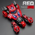 thumbnail image 3 of Vehículo de carreras todoterreno de tracción en las cuatro ruedas, vehículo de juguete para niño, coche, motocicleta, Auto eyección, modelo de simulación de carreras, regalo de cumpleaños, 3 of 4