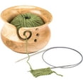 thumbnail image 3 of Wood Yarn Bowl Accessory, 3 of 4