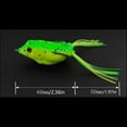 thumbnail image 3 of Hxlamzoo 5-Piece Topwater Frog Lures Set with Bait Box for Bass, 3 of 11