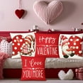 thumbnail image 5 of 4PC Valentine's Day Pillowcases For Girlfriend Pillow Cushion Home Printing Pillow Set Sofa Bedside Cushion Valentine's Day Pillow Covers, 5 of 5
