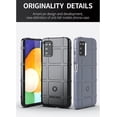 thumbnail image 3 of Slim Fit Phone Case for Samsung Galaxy A03S,Rugged Shield Phone Case with Military Grade Shockproof Protection,Drop-Tested and Camera Lens Protection Cover for Galaxy A03S,HD Gray, 3 of 8