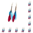 thumbnail image 2 of Pendientes de 2 uds Jumpingount de borla joyería informal Navidad Halloween regalos de Acción de Gracias Color mixto 10piezas, 2 of 6