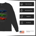thumbnail image 6 of 1970 Road Legends Muscle Car Long Sleeve T-shirt American Vintage Classic, 6 of 7