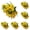 A-5Pcs, variant on Artificial Daffodil Flowers, 14.5 Inch Yellow Silk Bouquet, Realistic Spring Flower Arrangement for Indoor Outdoor Home Garden Wedding Easter Decor (No Vase)