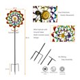 thumbnail image 4 of Hourpark Rainbow Series Flower Garden Decor Wind Spinner, Multi, 4 of 7