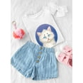 thumbnail image 3 of Funny Cat. T-Shirt Toddler -Kayomi Harai Designs,  3 Toddler, 3 of 4