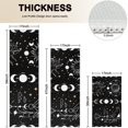 thumbnail image 4 of Black Gothic Sun Moon Hand Pattern Kitchen Rugs Sets Of 3,Kitchen Runner Rugs Non Skid Washable,Decorative Kitchen Floor Mats for Kitchen,Sink,Laundry,17"x30"+ 17"x47" + 17"x59", 4 of 6