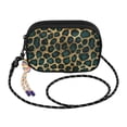 thumbnail image 2 of FORMRS Mini Crossbody Bag for Women Adjustable Rope Shoulder Casual Phone Purse, Green Leopard Pattern, 2 of 7