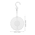 thumbnail image 2 of unbranded 6Ud Adorno Giratorio De Aluminio Para Sublimación Resistente Y Decorativo, 2 of 8