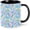 Gold, variant on Birthday Gifts for Women, Monogrammed Floral T Ceramic Coffee Mug 11oz Black, Reusable Initial T Drinkware Tea Cup for Home Office Daily Life Aunt Mom Sister Friends Christmas 1pc(18T)