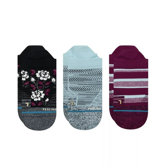 Stance 3 PACK Women's Athletic FEEL 360 Total Climate Control  Medium