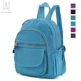 thumbnail image 2 of Gustave Mini Nylon Backpack Purse for Women Lightweight Anti-theft Travel Backpack Daypack Casual Shoulder Handbag "Sky Blue", 2 of 9