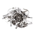 thumbnail image 1 of 100 Spring Clips Aluminum Metal Picture Frame Hardware Molding Framing Tools, 1 of 10
