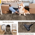 thumbnail image 3 of BERTHMEER 2x8 Runner Rug for Hallway Entryway Dark Brown Vintage Carpet Non-Slip Washable Soft Low Pile Traditional Oriental Distressed Throw Rug for Bedroom Bathroom Laundry, 3 of 5
