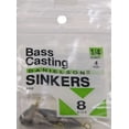 thumbnail image 2 of Danielson Bass Casting Sinkers Fishing Weight, 1/4 oz., 4-pack, 2 of 4