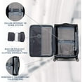 thumbnail image 5 of Travelpro Platinum Elite-Softside Expandable Spinner Wheel Luggage, Shadow Black, Checked-Large 29-Inch, 5 of 6