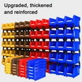 thumbnail image 4 of Parts Storage Rack Combination Type Wall Mounted Stackable Shop Tool Bin Nails Screws Beads Buttons Organizer 5.31 X 4.13 X 2.99in, 4 of 7