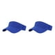 thumbnail image 2 of Guardurnaity Sombrero de sol ajustable para mujer - Gorra deportiva de tela transpirable que absorbe el sudor Color sólido de secado rápido Azul Azul 2piezas, 2 of 6