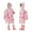 Pink, variant on Baby Boys Girls Coats Outerwear Jackets Toddler Kids Cartoon Rainwear With School Bag Cover Raincoat Rain Ponchos Jacket