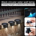 thumbnail image 4 of Solar Step Lights, Solar Deck Lights for Fence Waterproof Led Solar Lights for Stairs, Pool, Fence, Yard, Patio, and Pathway (Whith Light), 4 of 8
