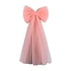 thumbnail image 2 of CaiYueKe Sheer Bow Curtain Tie Back Holder Home Decor Window Treatment Accessory for Wedding Party Holiday Decoration Valentines Day Bedroom Living Room Tulle Fabric Bowknot, 2 of 7