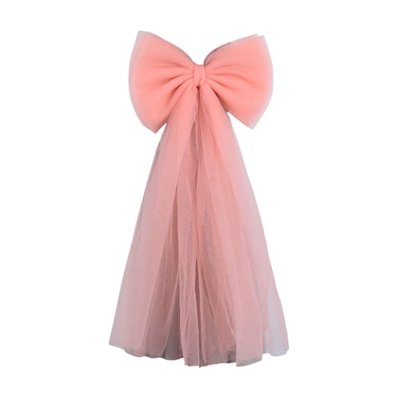 JeashCHAT Bow Curtain Tiebacks, Lace Bowknot Curtain Holdbacks Valentine's Day Wedding Party Decorations, Curtain Buckle for Indoor Outdoor Drapes