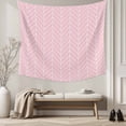 thumbnail image 5 of Pink Geometric Tapestry for Bedroom Wall Hanging Tapestry, Modern Minimalism Solid Color Striped Ceiling Backdrop Tapestries Poster Blanket Wall Decor for Teens Room Living Room Dorm 59" x 90", 5 of 8