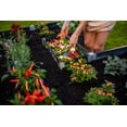 thumbnail image 3 of Vita Urbana 6'L x 6'W x 22"H Vinyl Keyhole Composting Garden,Slate Gray, VT17607, 3 of 9