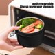 thumbnail image 4 of MTBLYS Bolsa isotérmica para el almuerzo | Gran capacidad | Recipiente de plástico | 1 unidad | Transportador de alimentos portátil | Uso en la oficina, 4 of 6