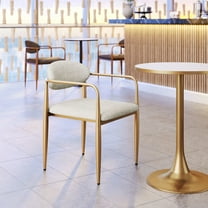 Zens Dining Chair Quill Gray Dining Chair, Modern Style, Armrest support, Plywood, Indoor Dining