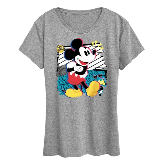 Disney - Arms Crossed Mickey Mouse - Women's Short Sleeve Graphic T-Shirt