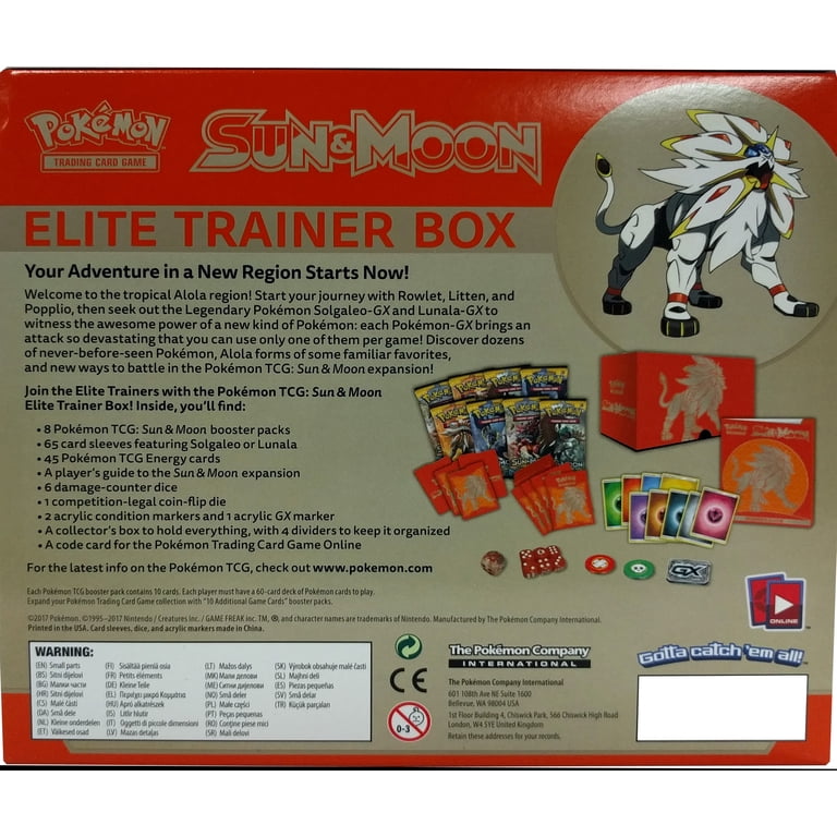 pokemon sun and moon elite trainer box card list Pokmon TCG: Scarlet & Violet: Temporal Forces the Pokemon TCG Pokmon TCG: Sun & Moon-Team