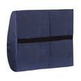 thumbnail image 4 of Memory Foam Lumbar Cushion, Navy, 4 of 4