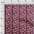 thumbnail image 2 of oneOone Cotton Poplin Dark Magenta Fabric Baroque Sewing Fabric By The Yard Printed Diy Clothing Sewing Supplies 42 Inch Wide, 2 of 4