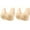 Beige-D, variant on Tumotour Front Open Bras For Women Full Coverage Wirefree Bra Button Closeure Bra For Mom Gift Nursing Underwear Bra Non Steel Ring Underwear With Thin Cup Adjustable Lace Women Daily Bras 2Pcs