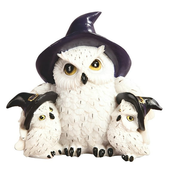 FC Design 5.25"W Owl Family of 3 Figurine Statue Sculpture Ornament Decoration Home/Room Decor and Unique Gift Ideas for Housewarming, Holidays and Birthdays