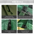 thumbnail image 2 of Garden Storage Shed, Pop Up Camping Canopy Gazebo Screen Shelter Tent with Single Person Easy Set-Up, Ventilating Mesh, Portable Carry Bag for Outdoor Camping Party Event, 7x7FT, Green, 2 of 10